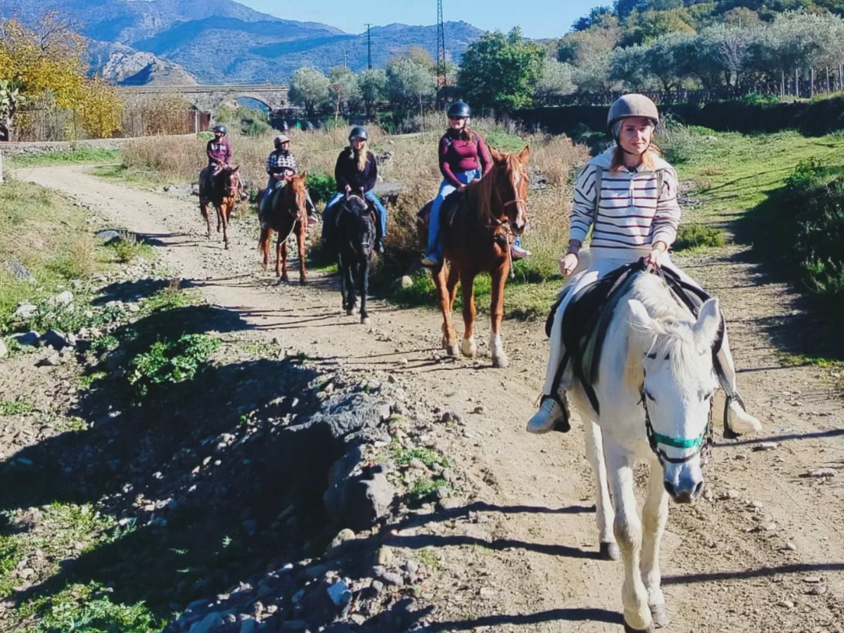 Panorama a cavallo